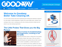 Tablet Screenshot of goodwaytubecleaning.com